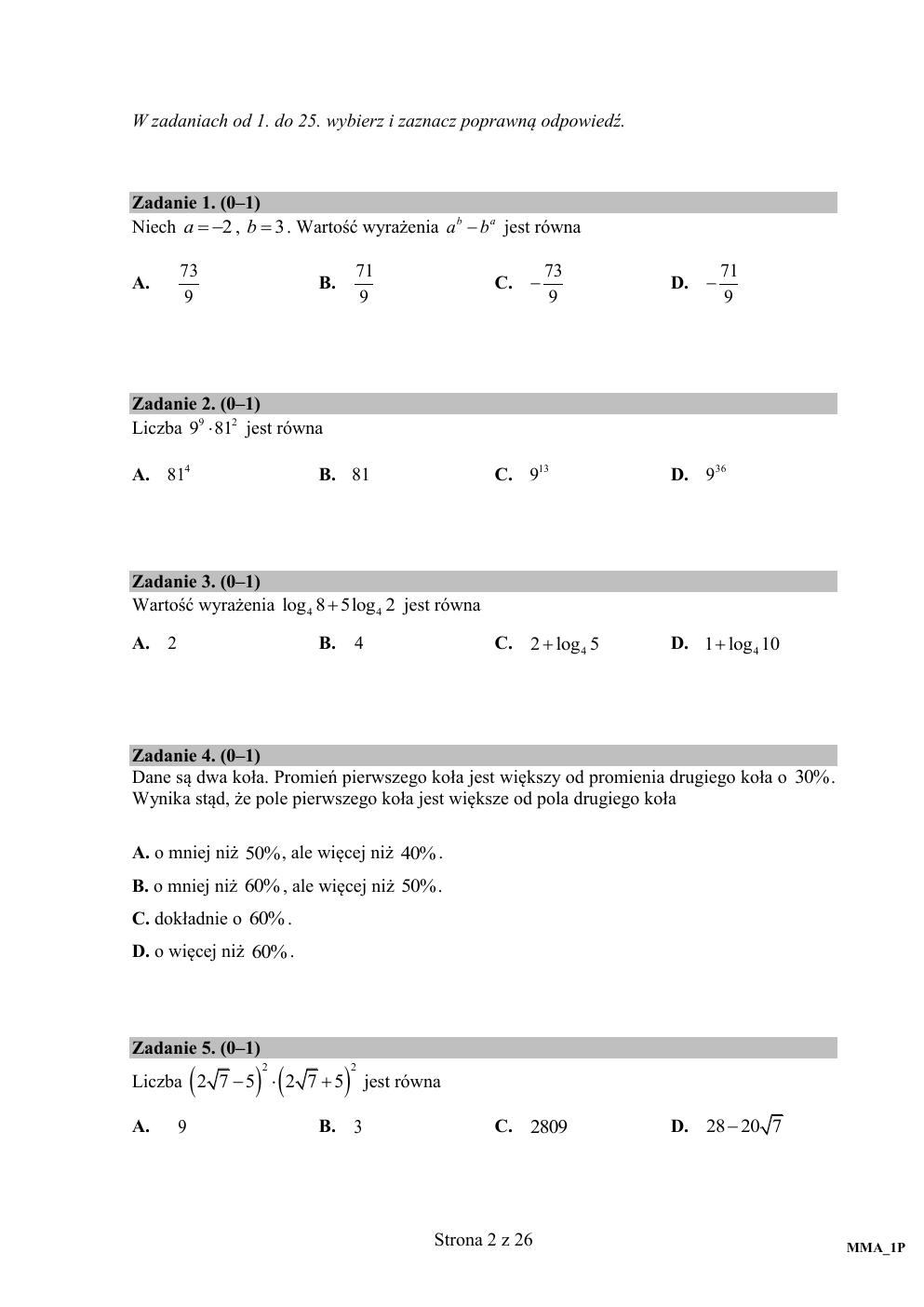 arkusz - matematyka podstawowy - matura 2020 próbna-02