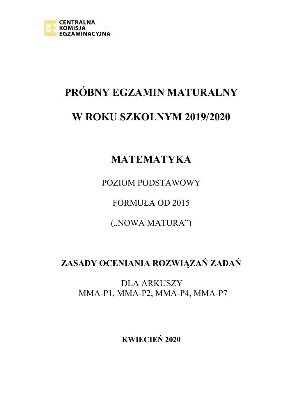 odpowiedzi - matematyka podstawowy - matura 202 próbna-01