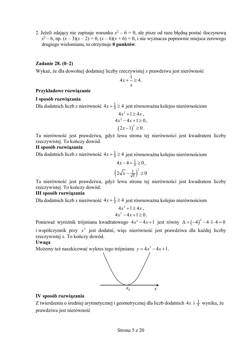 odpowiedzi - matematyka podstawowy - matura 202 próbna-05