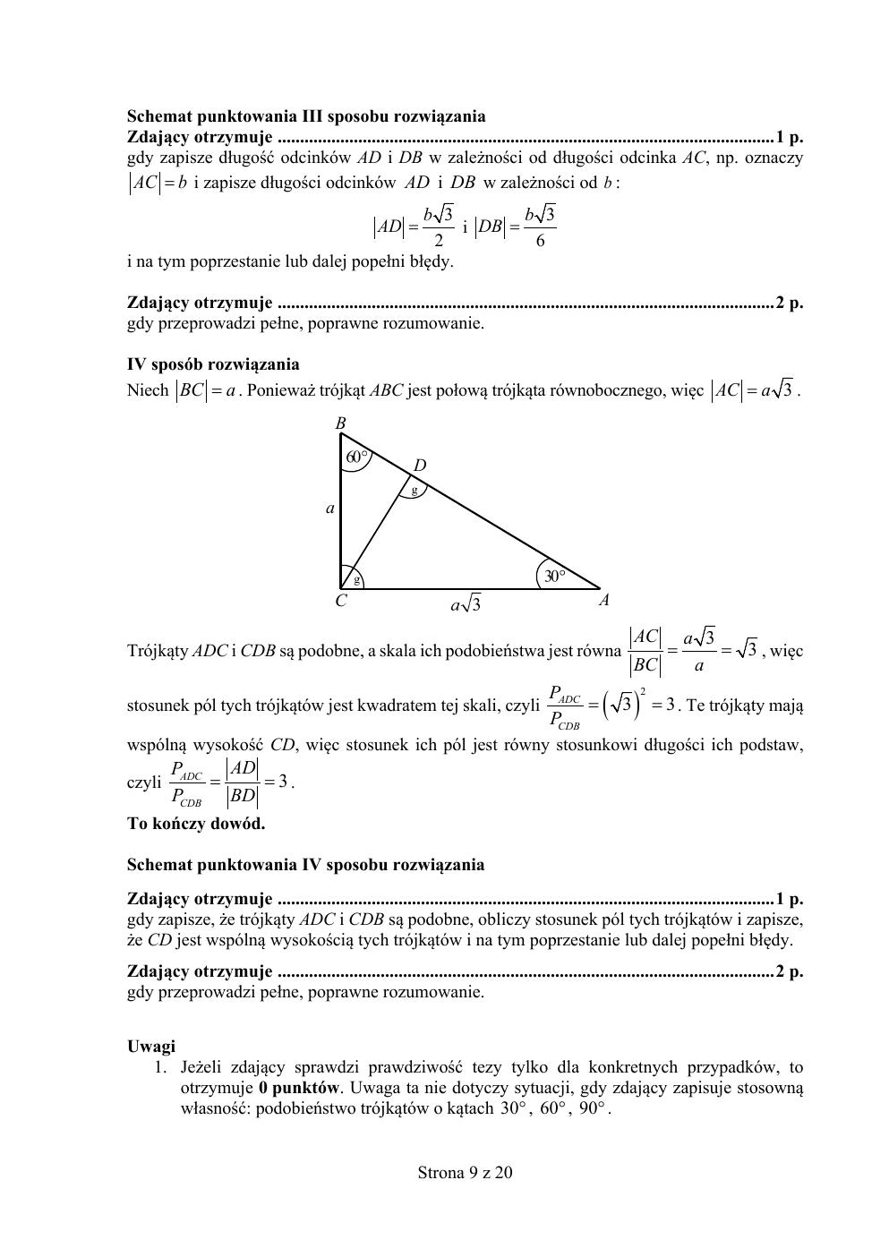 odpowiedzi - matematyka podstawowy - matura 202 próbna-09