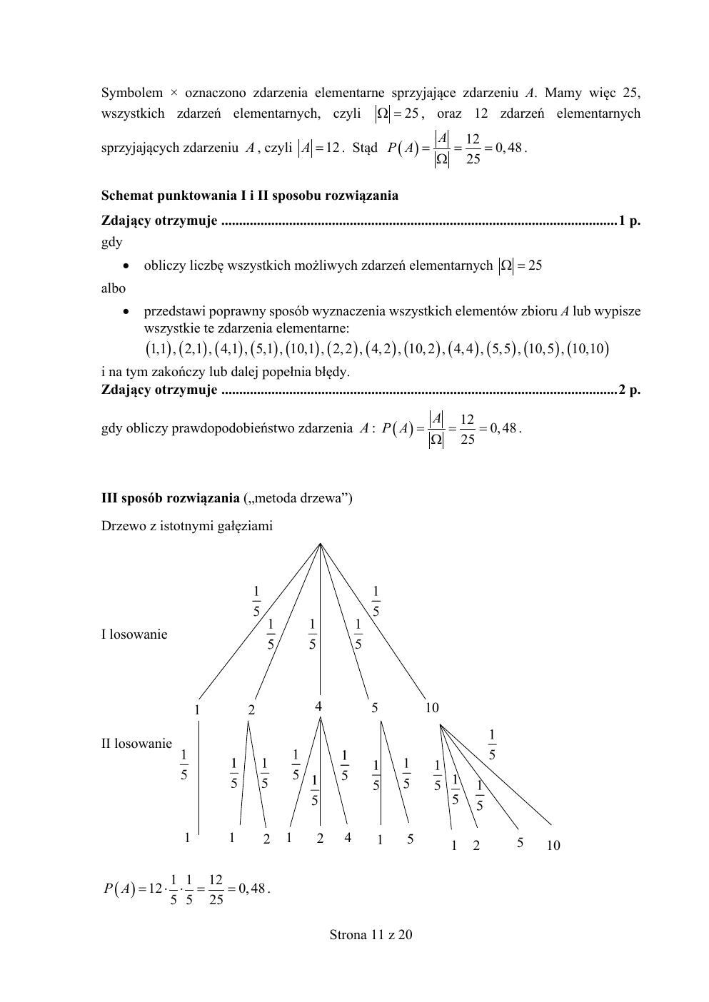 odpowiedzi - matematyka podstawowy - matura 202 próbna-11