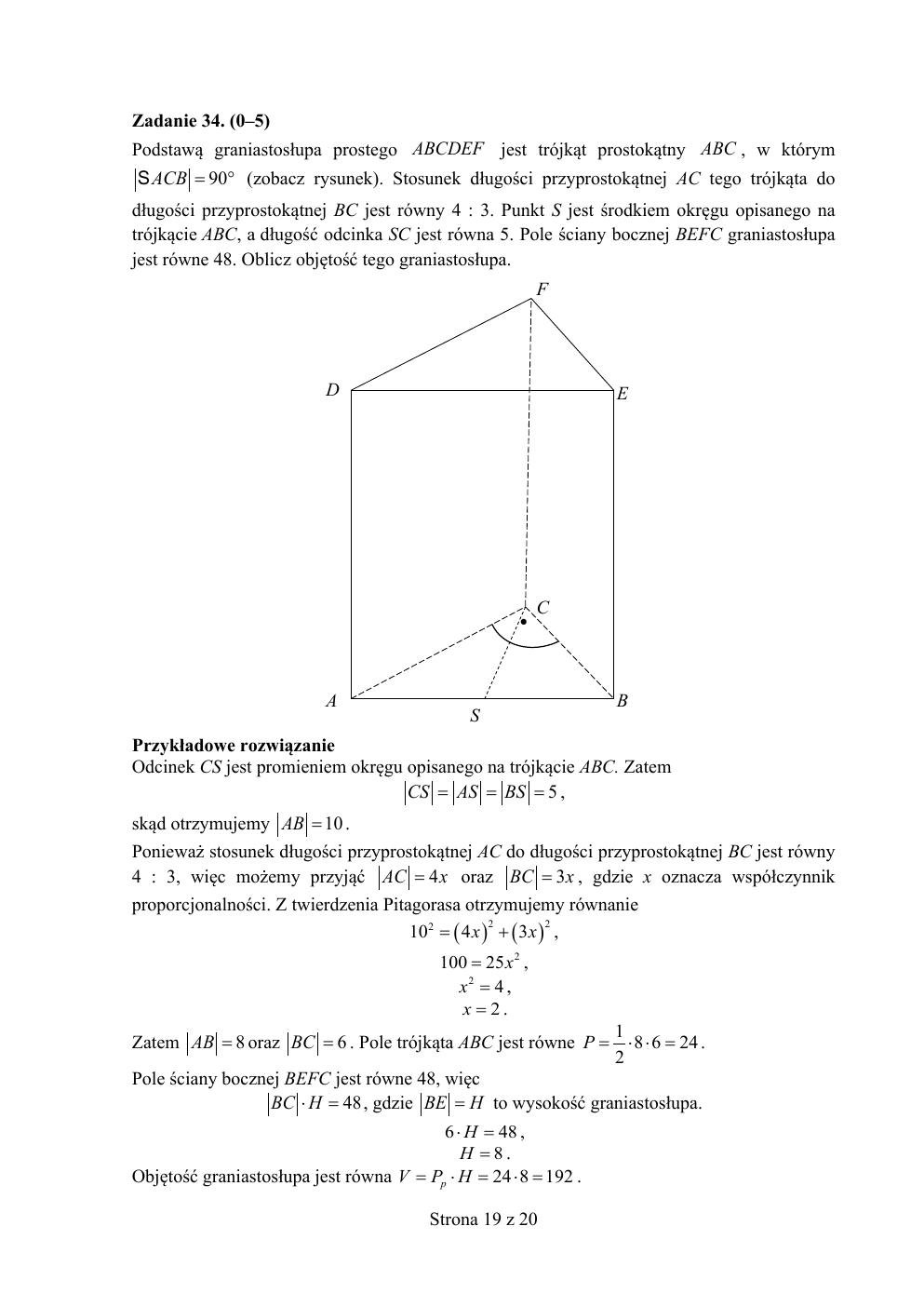 odpowiedzi - matematyka podstawowy - matura 202 próbna-19