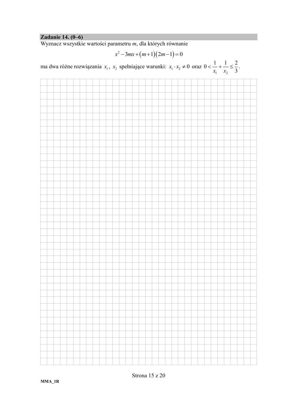 arkusz - matematyka rozszerzony - matura 2020 próbna-15
