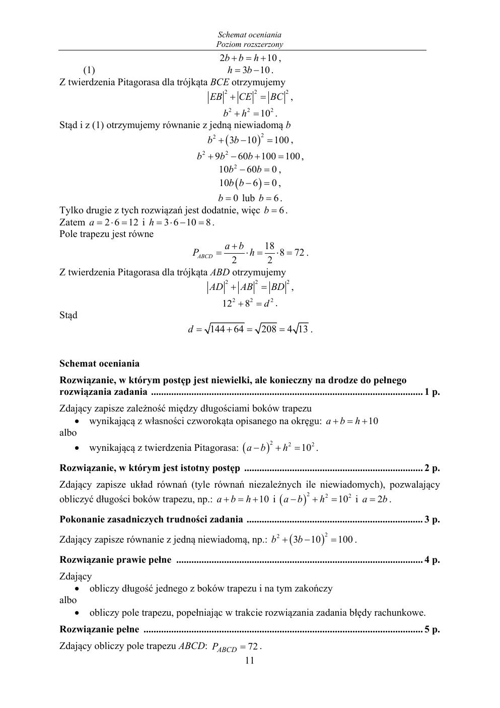 odpowiedzi - matematyka rozszerzony - matura 2020 próbna-11