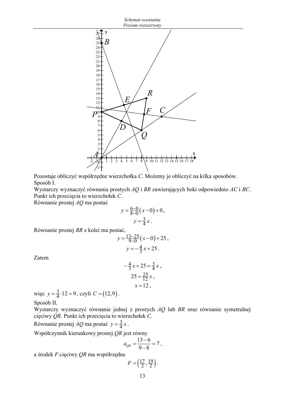 odpowiedzi - matematyka rozszerzony - matura 2020 próbna-13