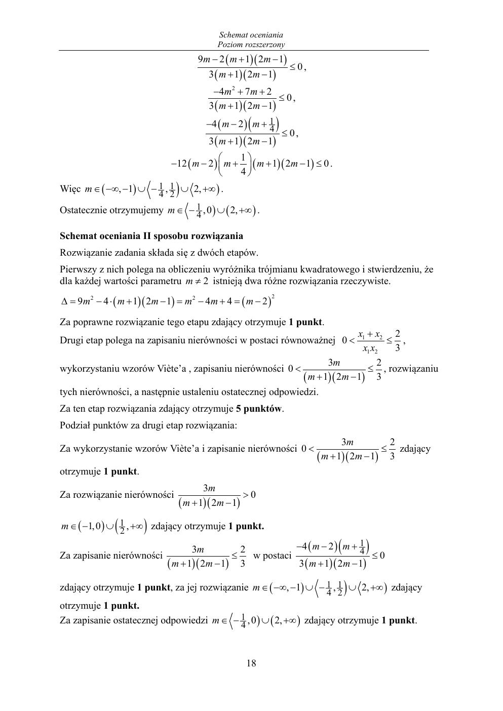 odpowiedzi - matematyka rozszerzony - matura 2020 próbna-18