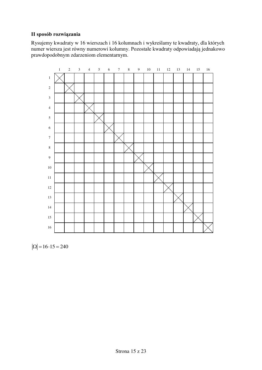 odpowiedzi - matematyka podstawowy - matura 2015 próbna-15