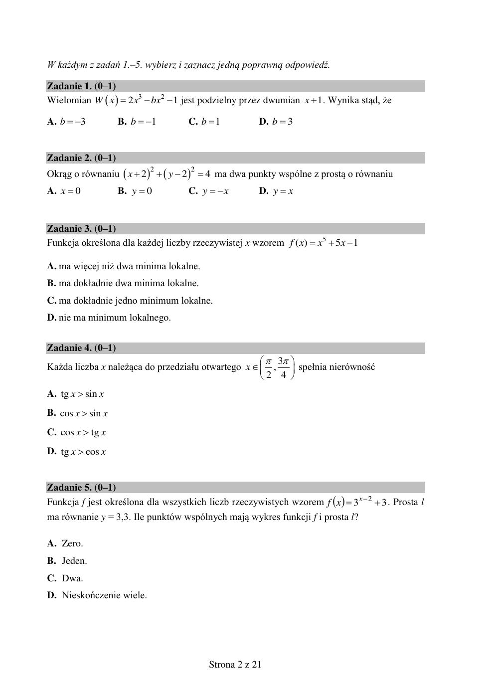 arkusz - matematyka rozszerzony - matura 2015 próbna-02