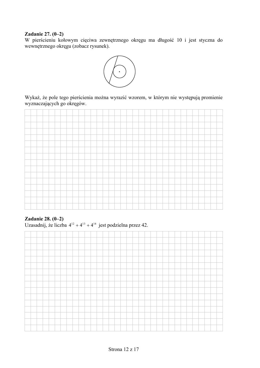 arkusz - matematyka podstawowy - matura 2015 przykładowa-12