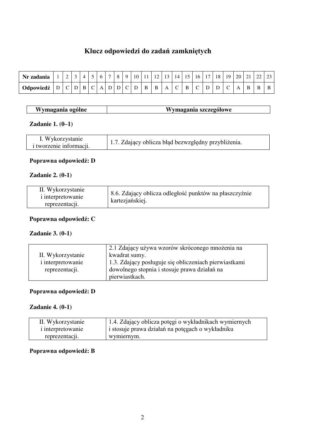 odpowiedzi - matematyka podstawowy - matura 2015 przykładowa-02