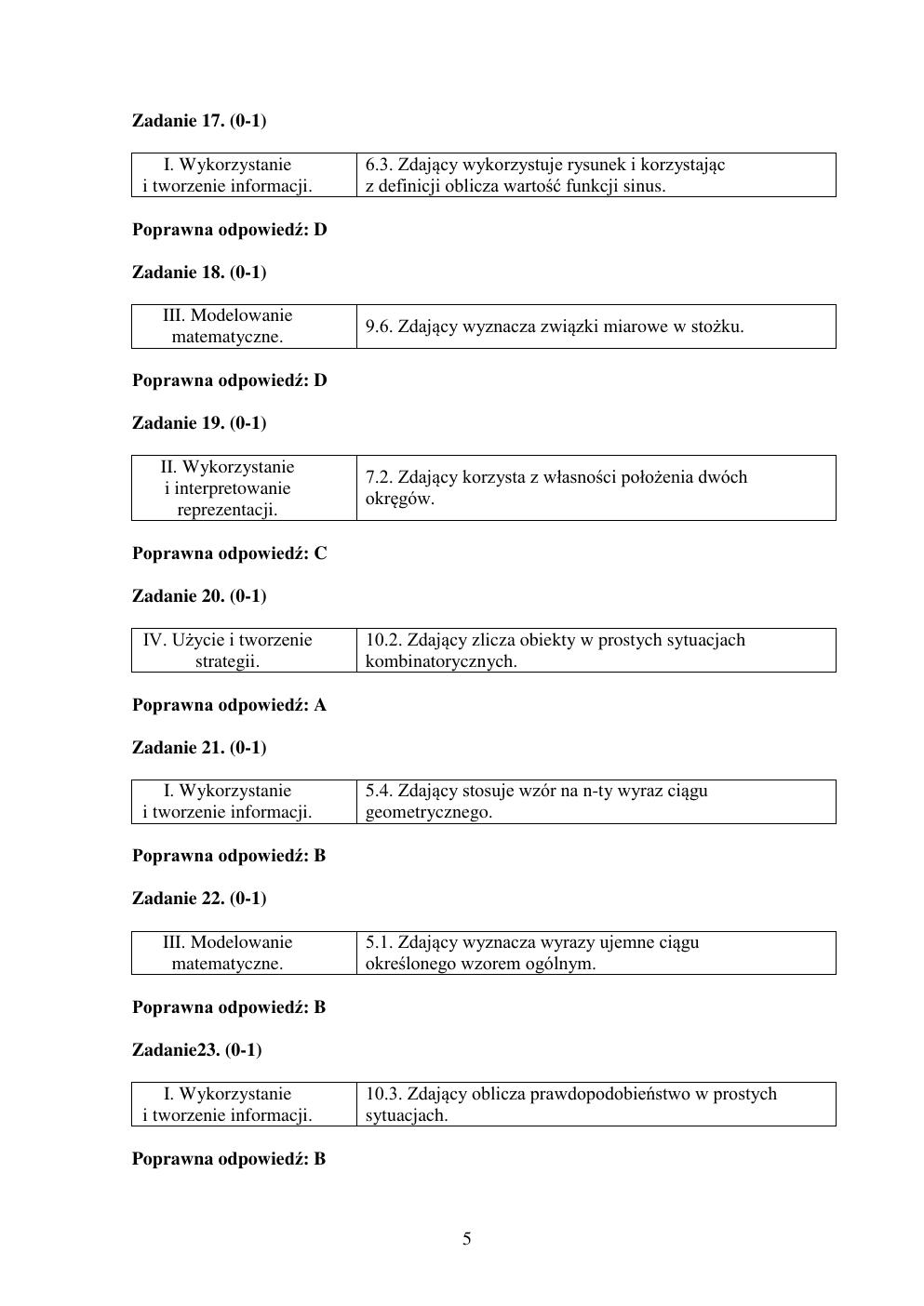 odpowiedzi - matematyka podstawowy - matura 2015 przykładowa-05