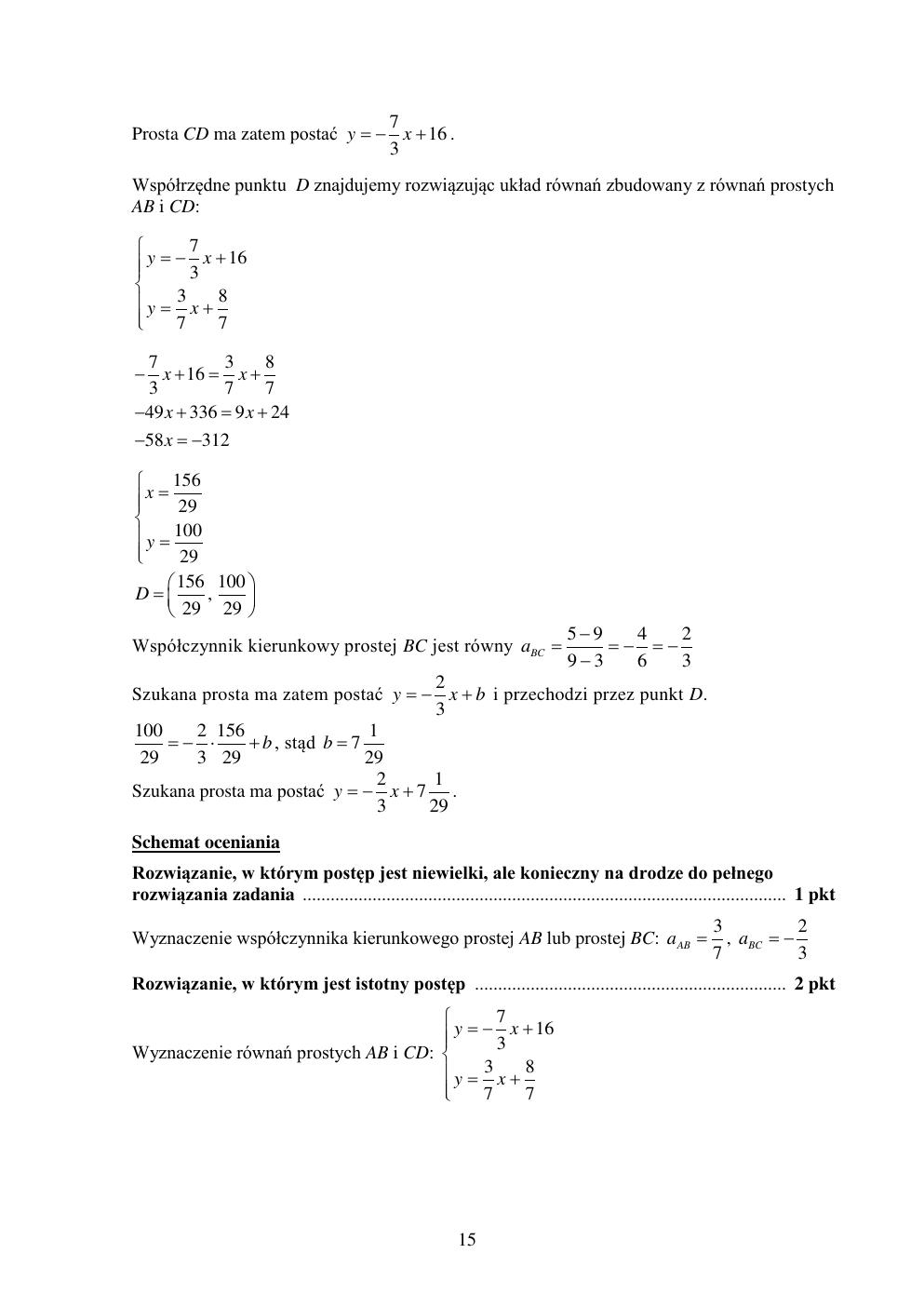 odpowiedzi - matematyka podstawowy - matura 2015 przykładowa-15