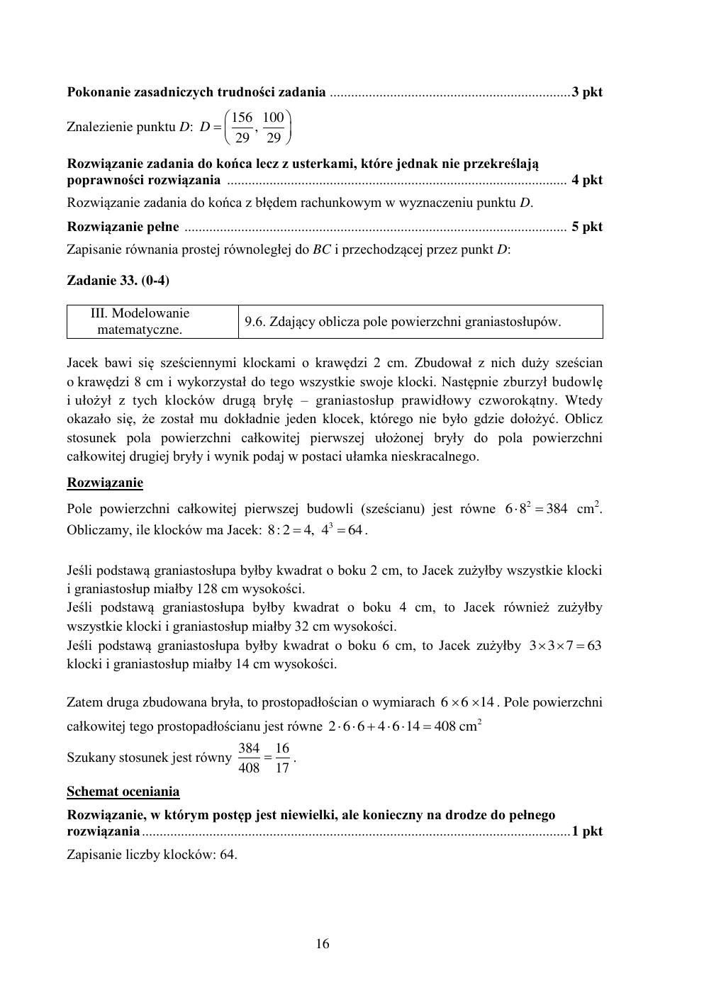 odpowiedzi - matematyka podstawowy - matura 2015 przykładowa-16