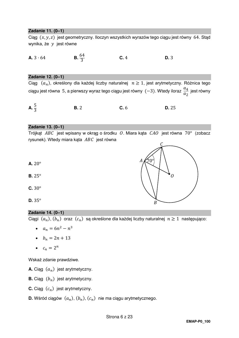 arkusz - matematyka podstawowy - matura 2021 próbna-06