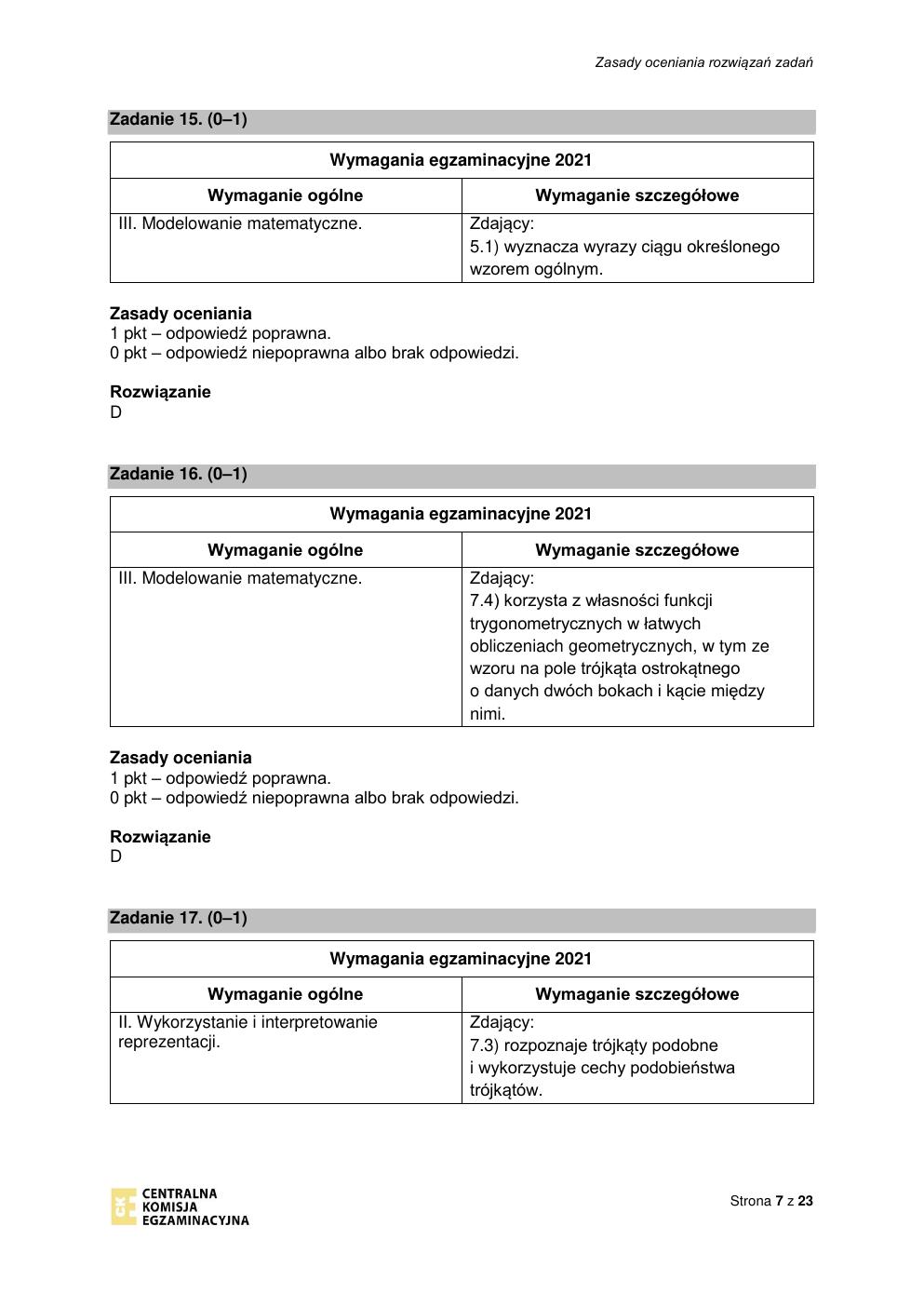 odpowiedzi - matematyka podstawowy - matura 2021 próbna-07