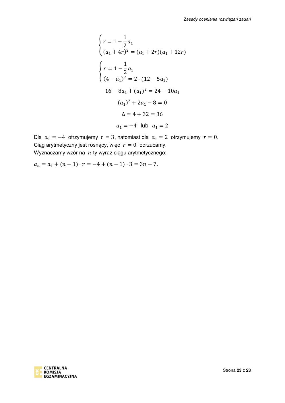 odpowiedzi - matematyka podstawowy - matura 2021 próbna-23