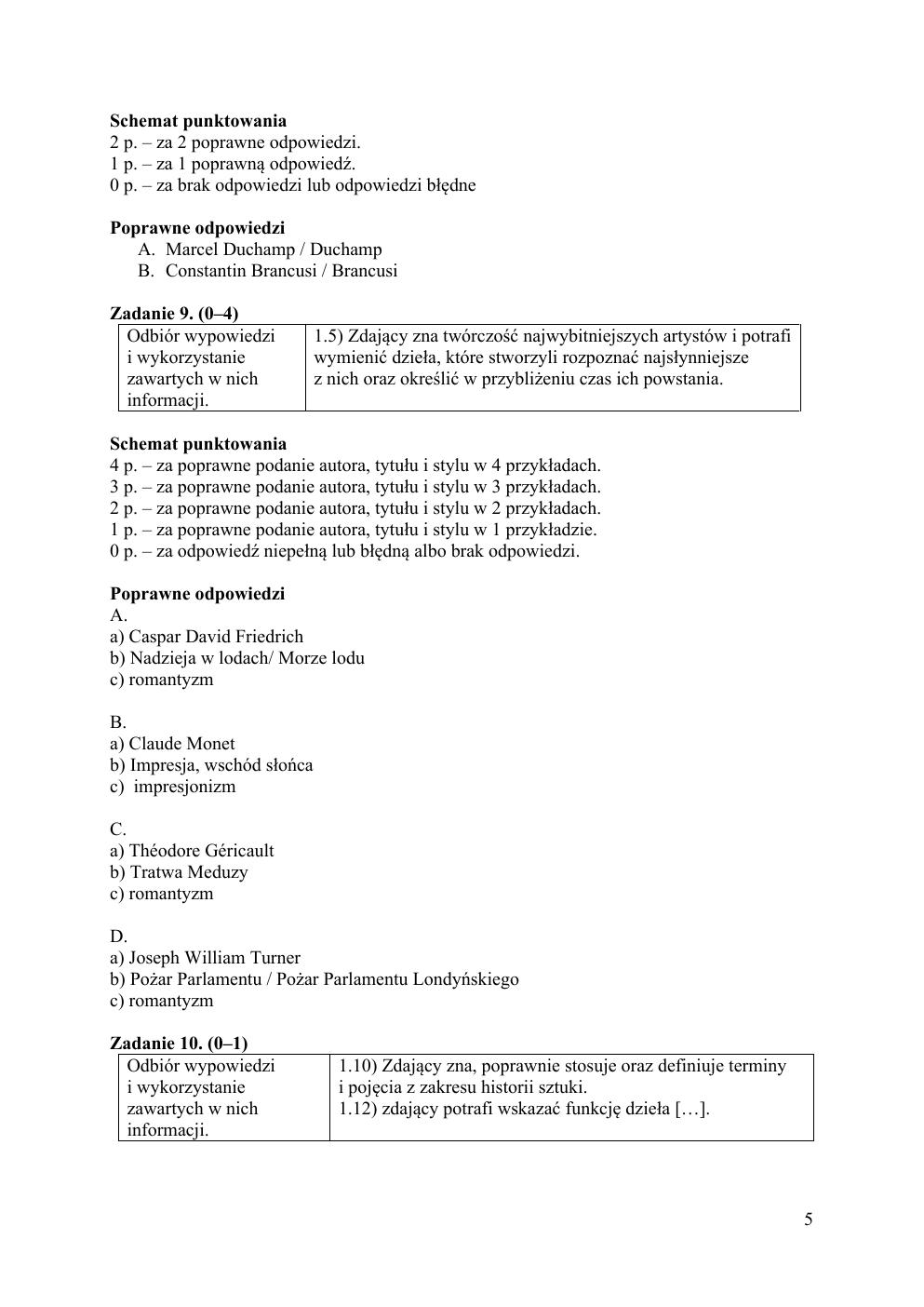 odpowiedzi - historia sztuki rozszerzony - matura 2020 próbna-05