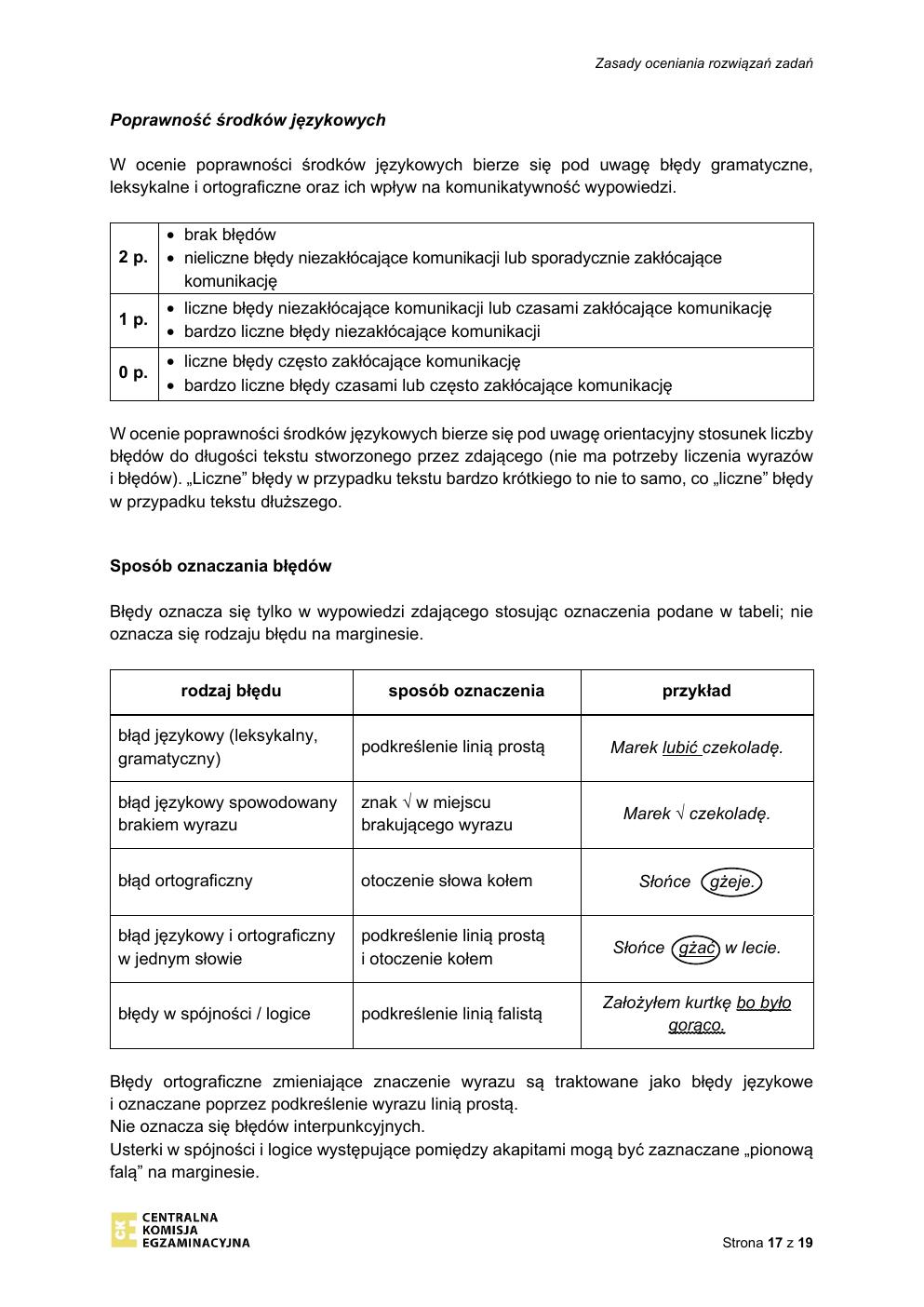 odpowiedzi - niemiecki podstawowy - matura 2021 próbna-17