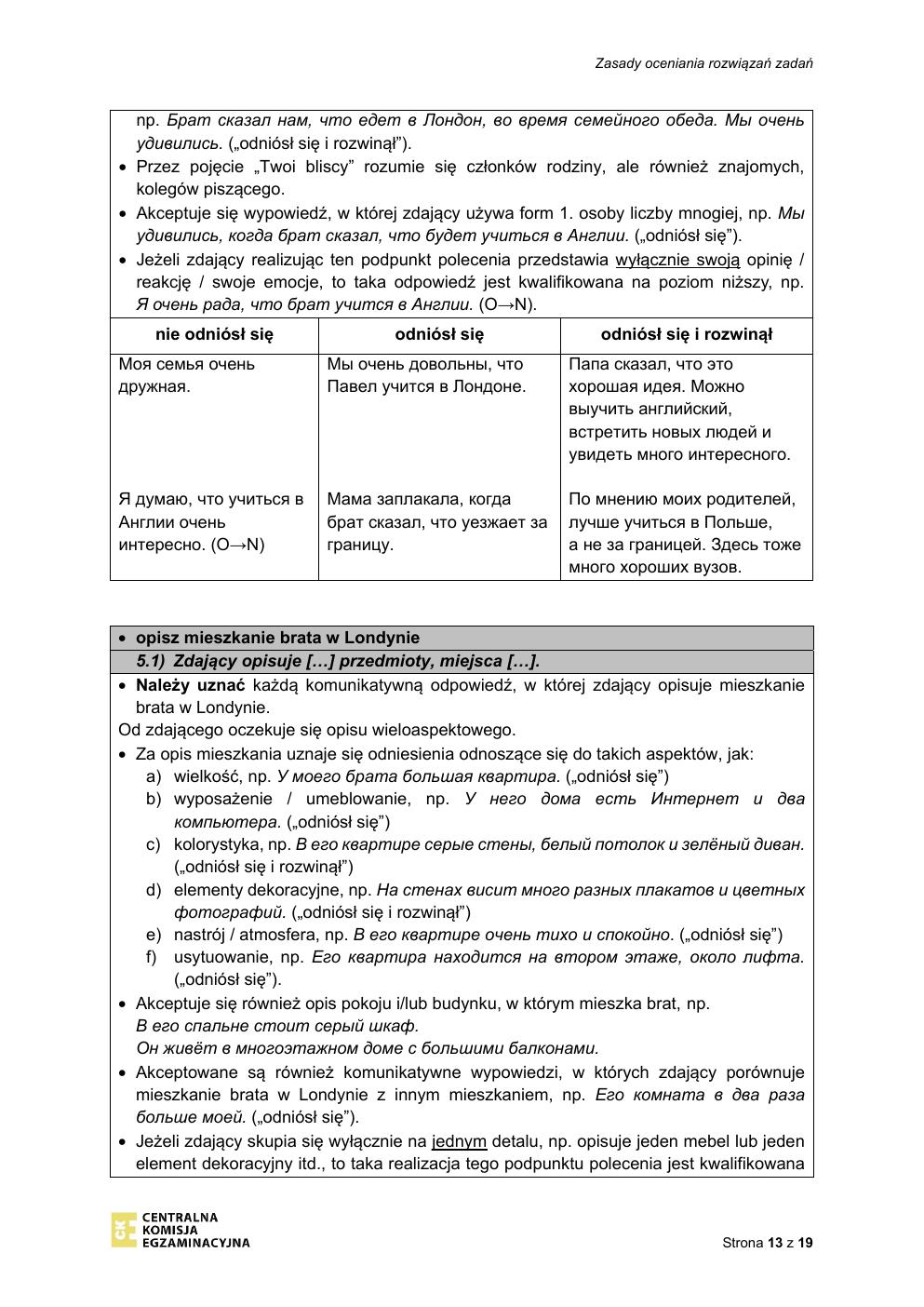 odpowiedzi - rosyjski podstawowy - matura 2021 próbna-13