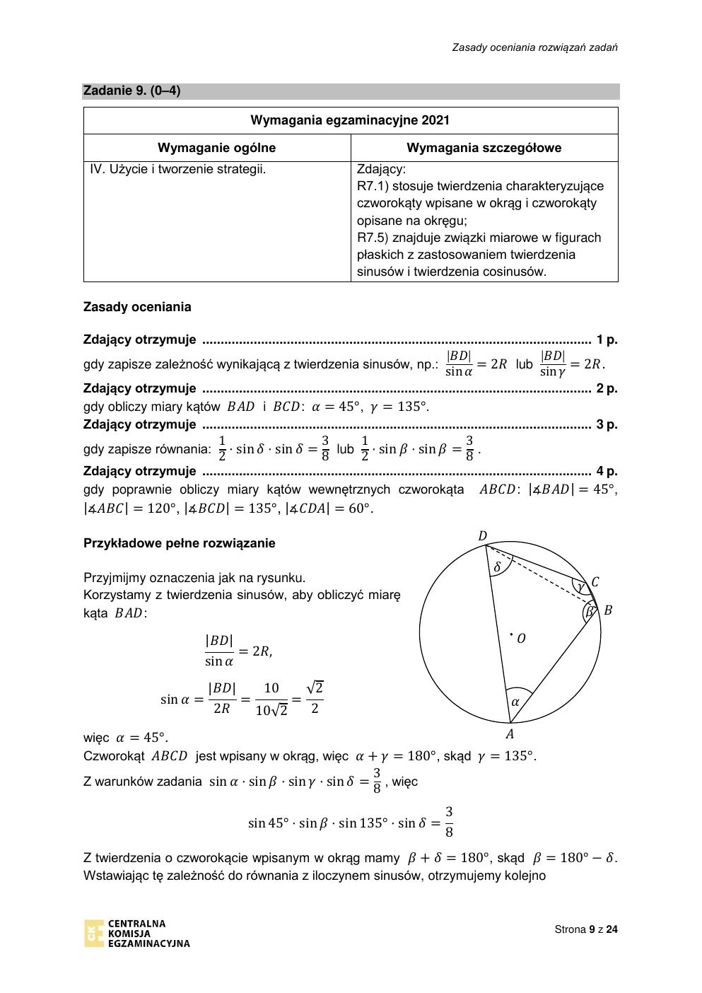 odpowiedzi - matematyka rozszerzony - matura 2021 próbna-09