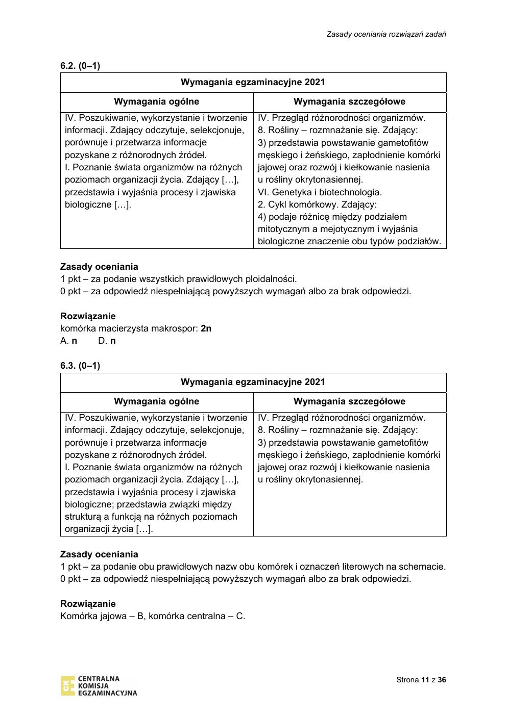 odpowiedzi - biologia rozszerzony - matura 2021 próbna-11