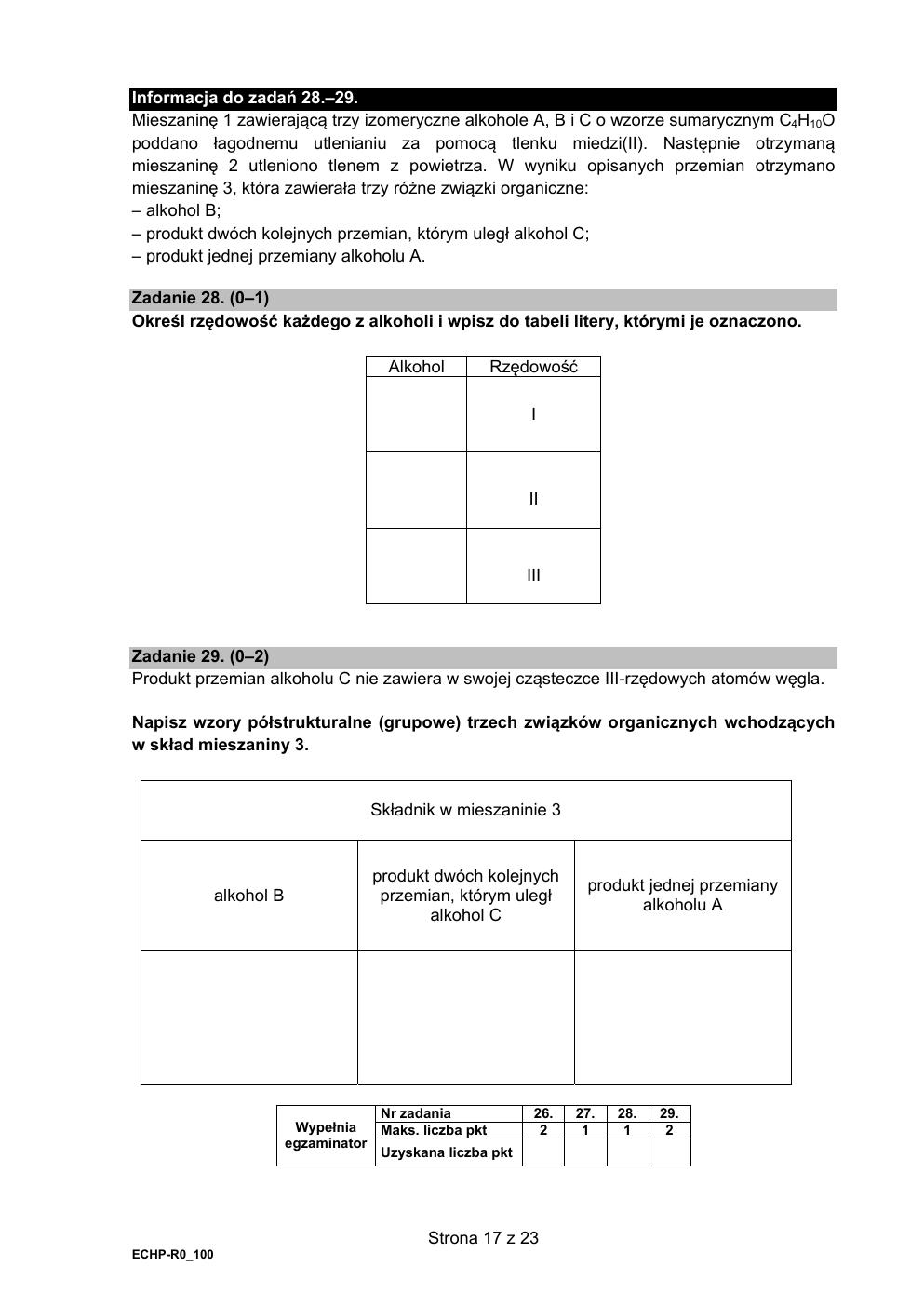 arkusz - chemia rozszerzony - matura 2021 próbna-17