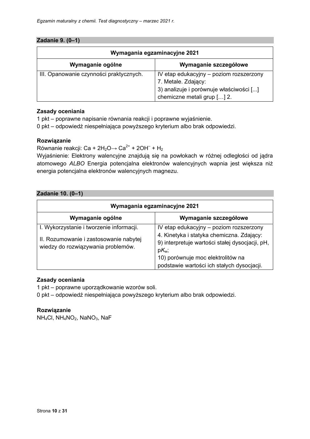 odpowiedzi - chemia rozszerzony - matura 2021 próbna-10