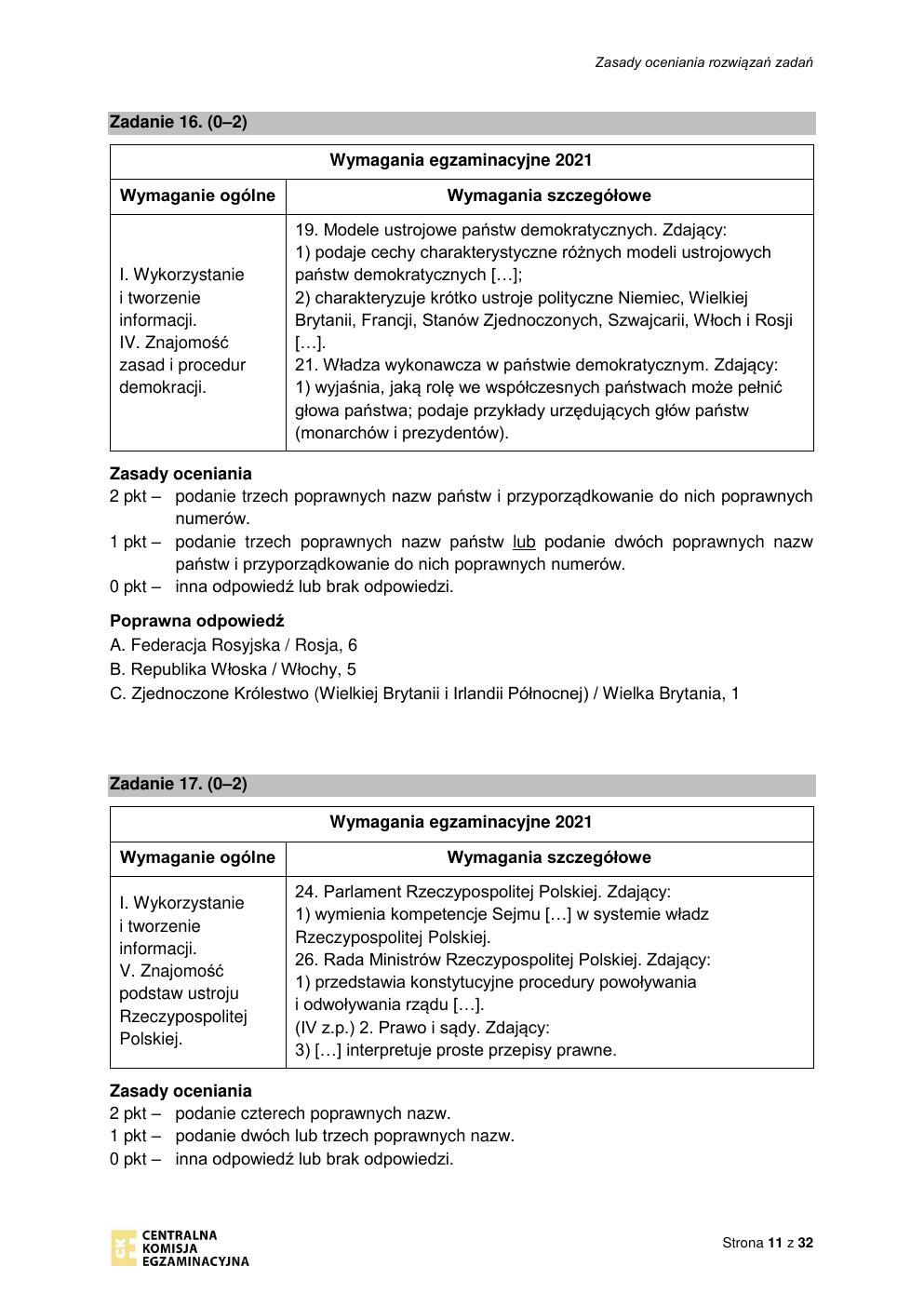 odpowiedzi - WOS rozszerzony - matura 2021 próbna-11