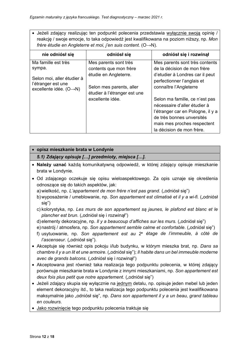 odpowiedzi - francuski podstawowy - matura 2021 próbna-12