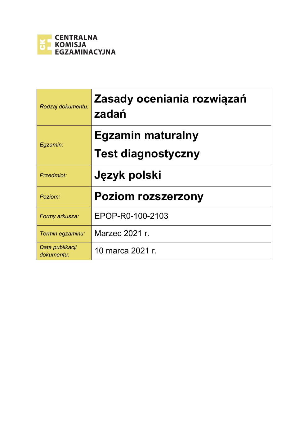 zasady oceniania - polski rozszerzony - matura 2021 próbna-01