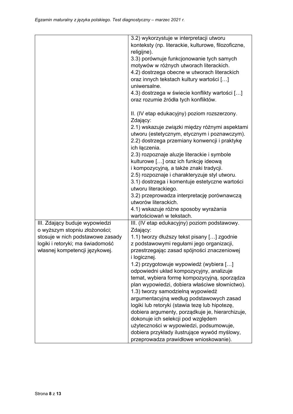 zasady oceniania - polski rozszerzony - matura 2021 próbna-08