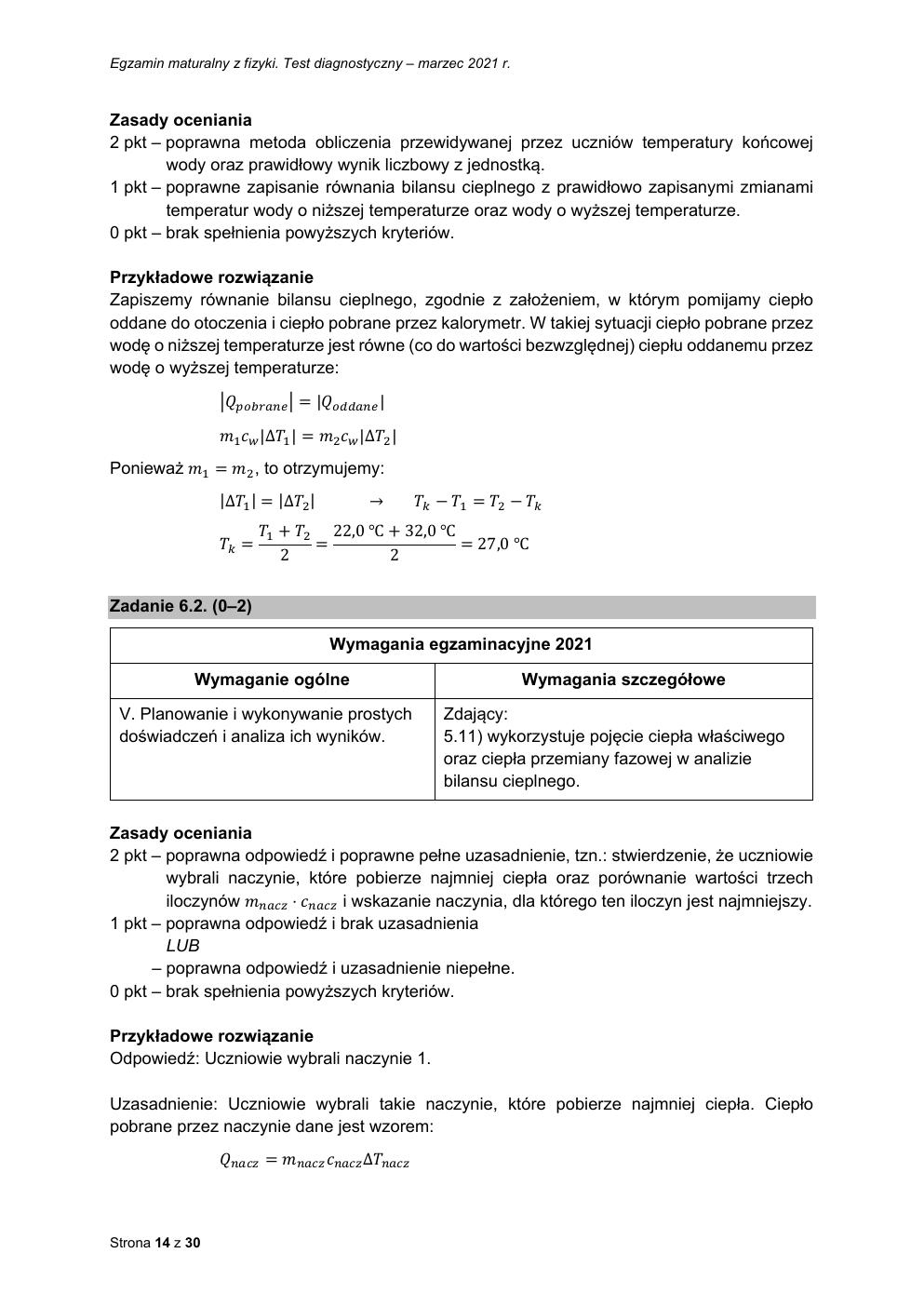 odpowiedzi - fizyka rozszerzony - matura 2021 próbna-14