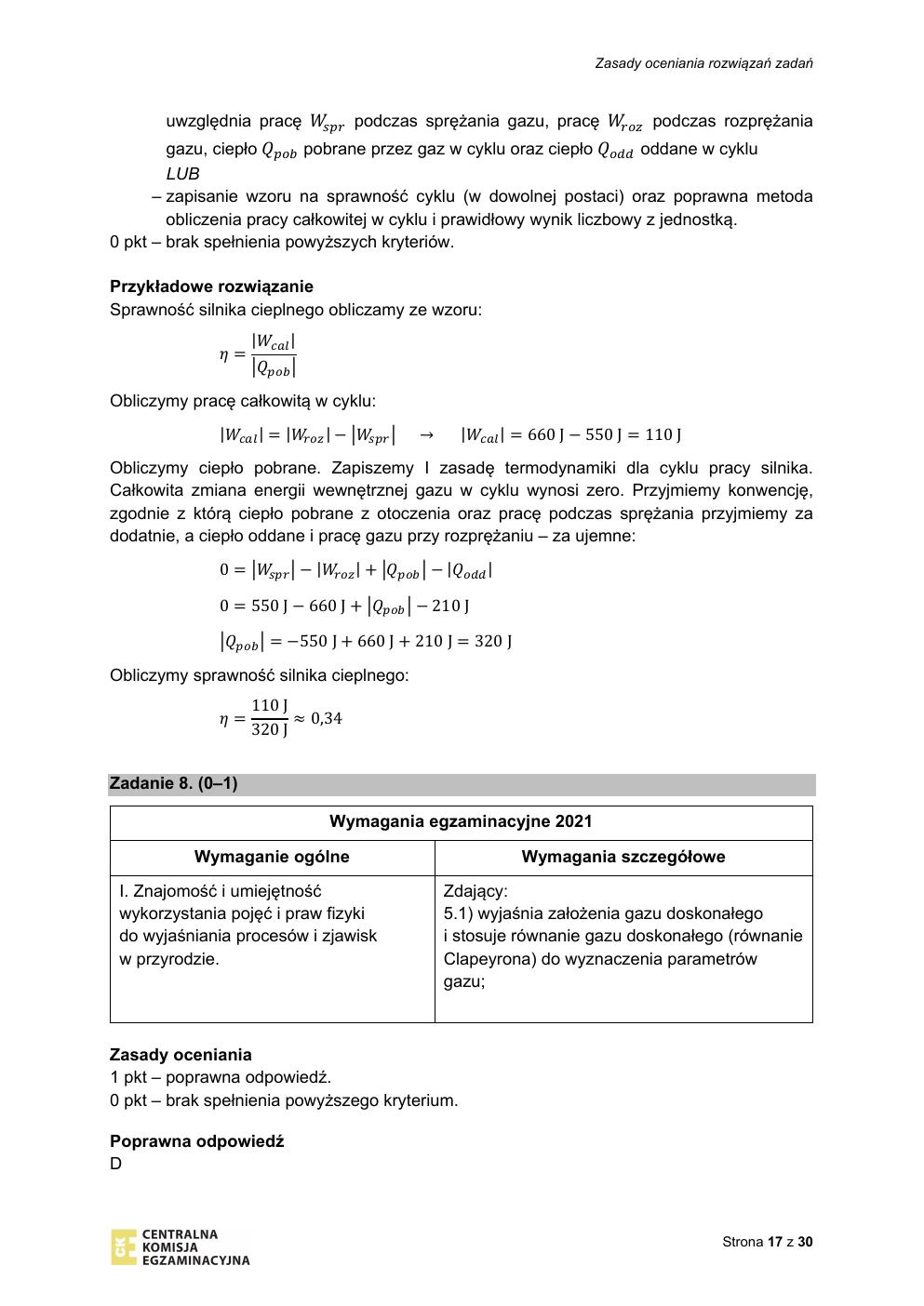 odpowiedzi - fizyka rozszerzony - matura 2021 próbna-17