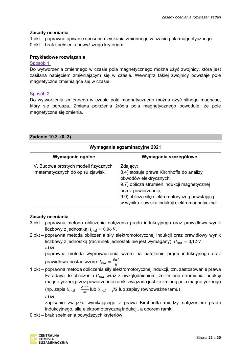 odpowiedzi - fizyka rozszerzony - matura 2021 próbna-23