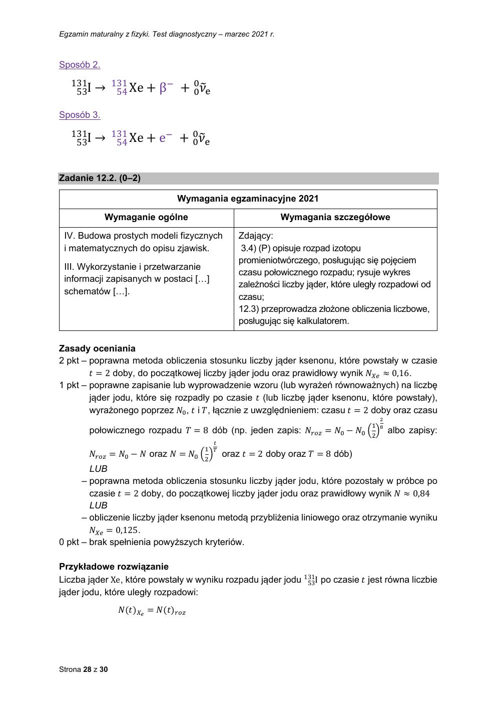 odpowiedzi - fizyka rozszerzony - matura 2021 próbna-28