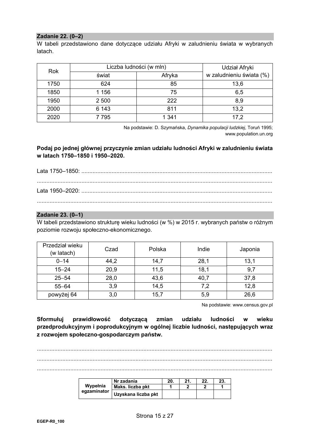 arkusz - geografia rozszerzony - matura 2021 próbna-15