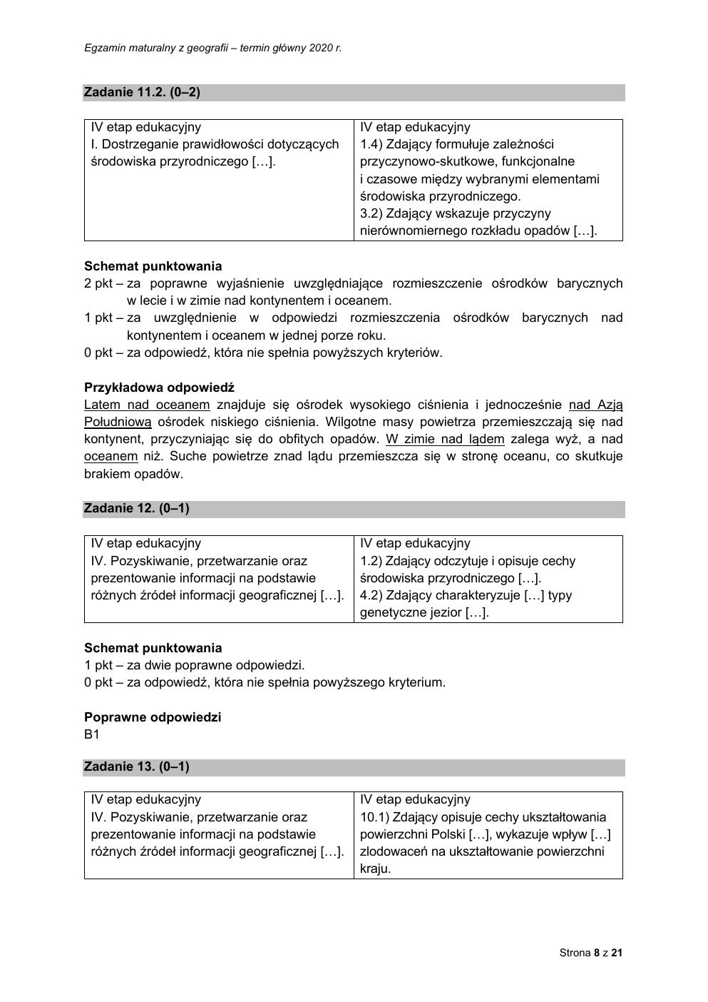 odpowiedzi - geografia rozszerzony - matura 2021 próbna-08