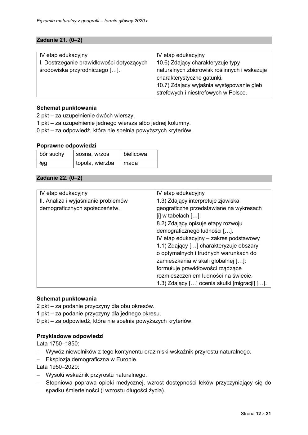 odpowiedzi - geografia rozszerzony - matura 2021 próbna-12