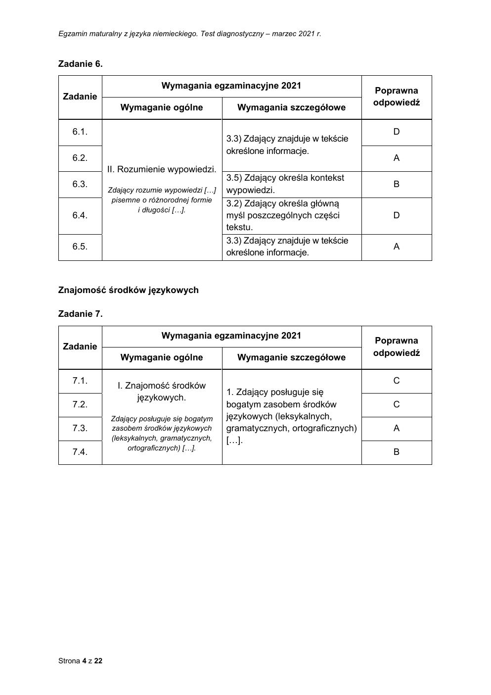 odpowiedzi - niemiecki rozszerzony - matura 2021 próbna-04