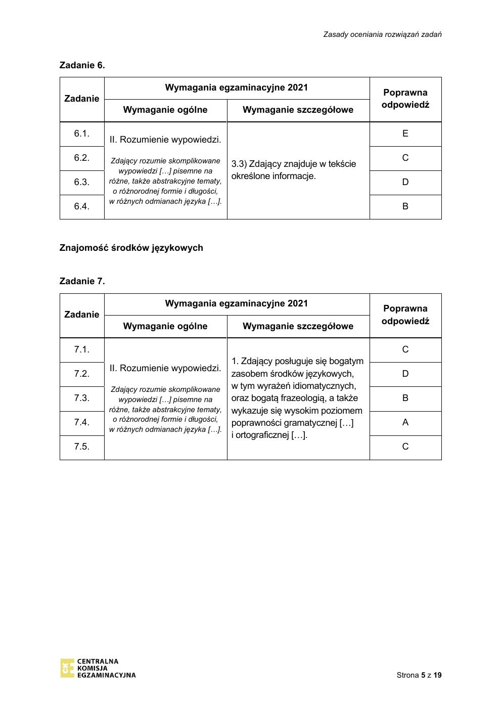 odpowiedzi - rosyjski dwujęzyczny - matura 2021 próbna-05