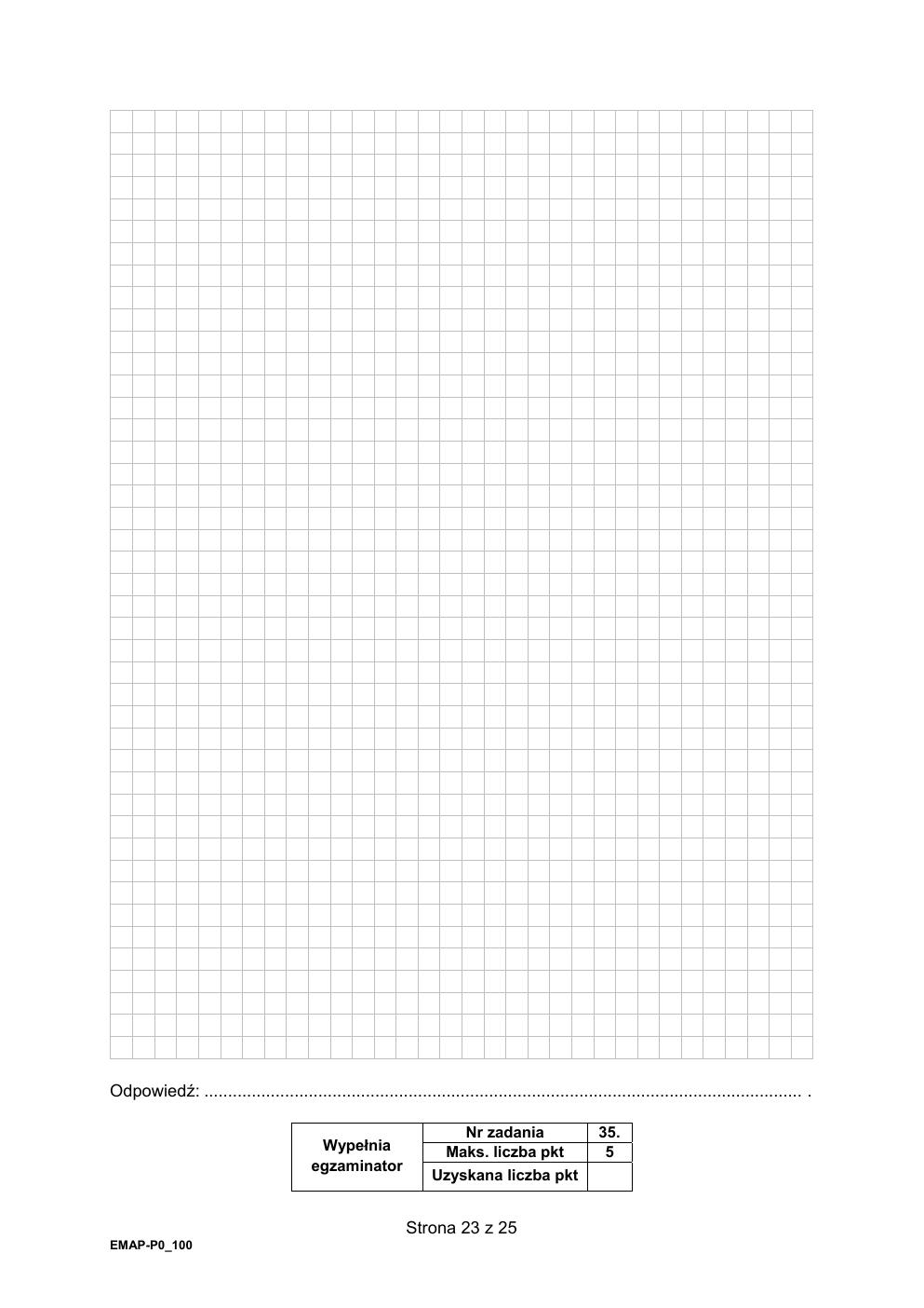 arkusz - matematyka podstawowy - matura 2021 - maj-23