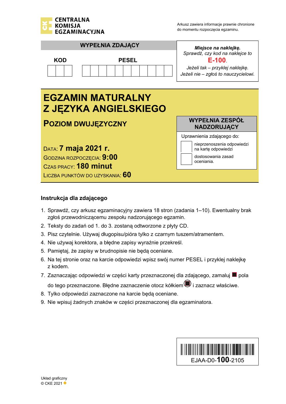 arkusz - język angielski dwujęzyczny - matura 2021 - maj-01