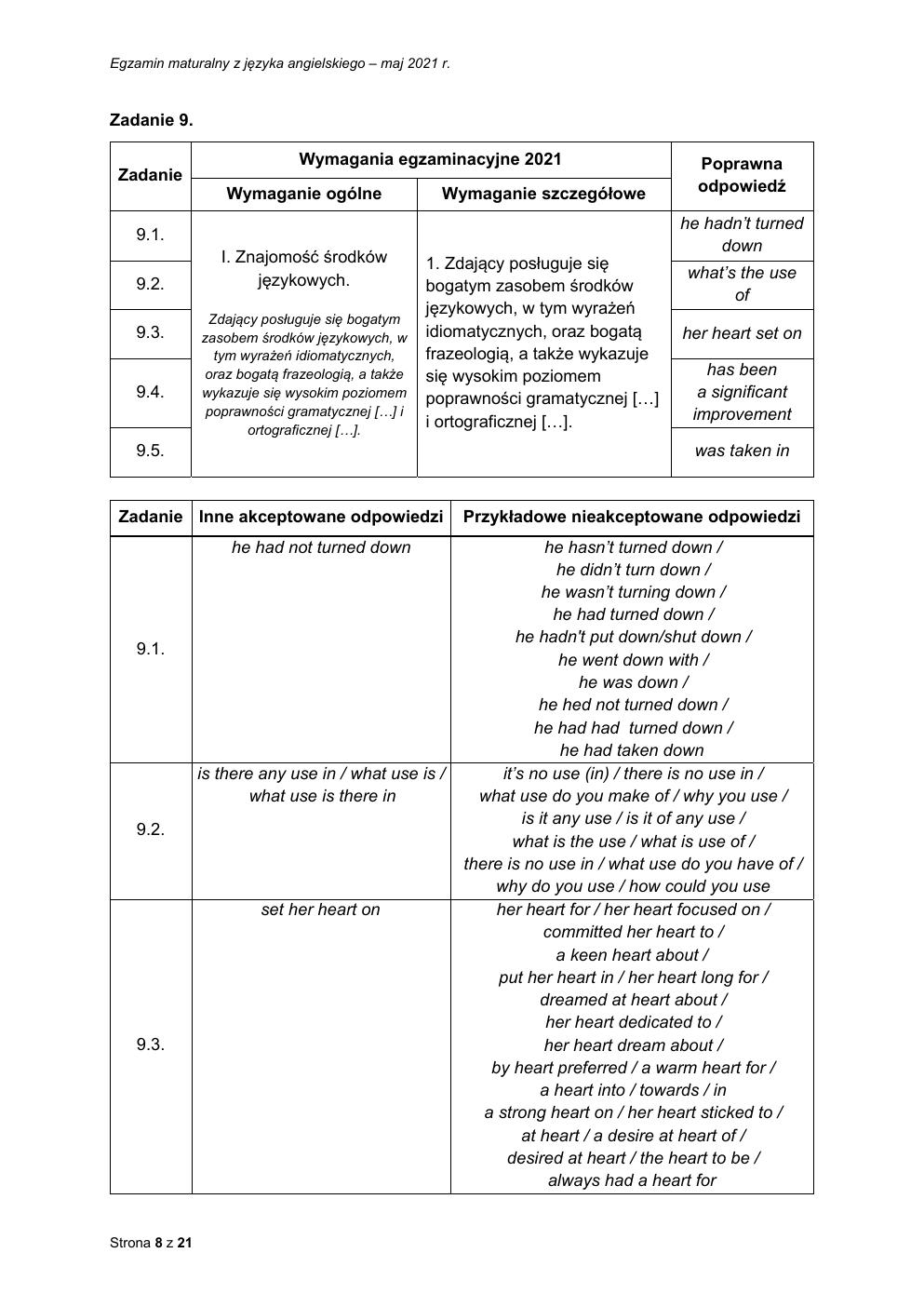 odpowiedzi - język angielski dwujęzyczny - matura 2021 - maj-08