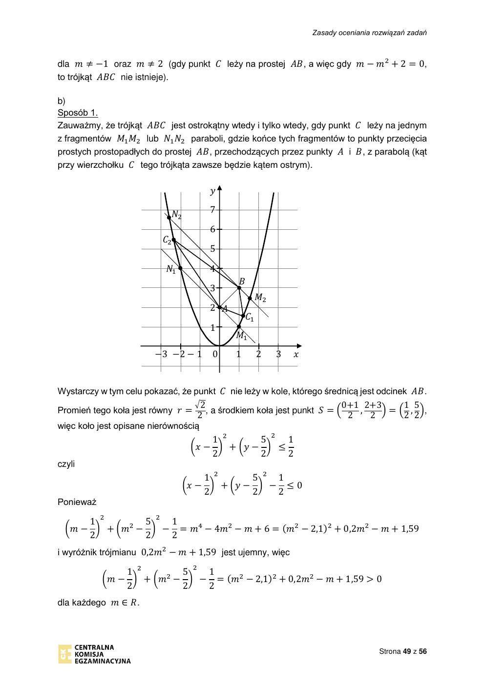 odpowiedzi - matematyka rozszerzony - matura 2021 - maj-49