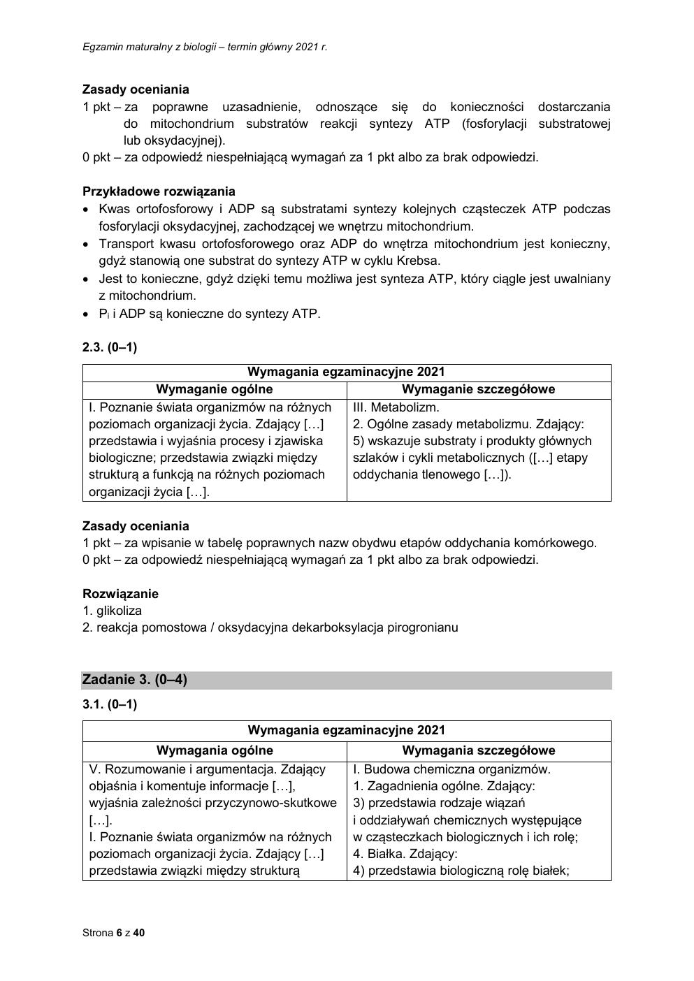 odpowiedzi - biologia rozszerzony - matura 2021 - maj-06