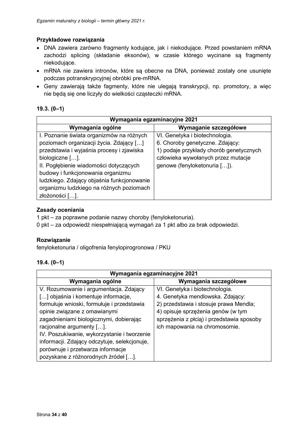 odpowiedzi - biologia rozszerzony - matura 2021 - maj-34