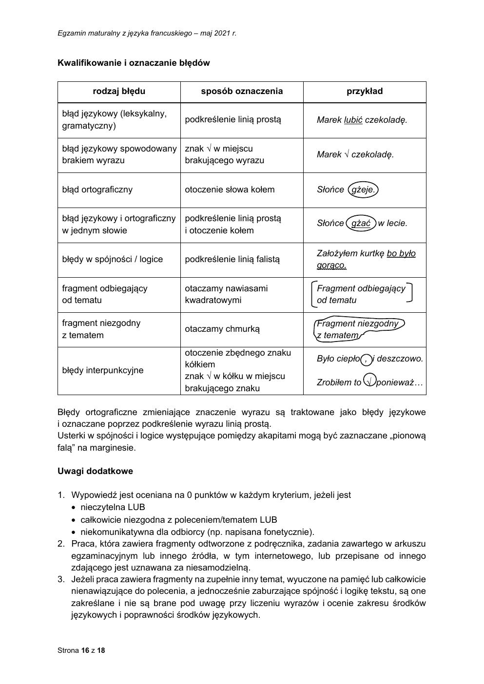 język francuski dwujęzyczny - matura 2021 - maj-16