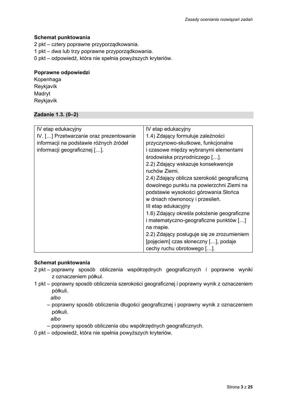 odpowiedzi - geografia rozszerzony - matura 2021 - maj-03