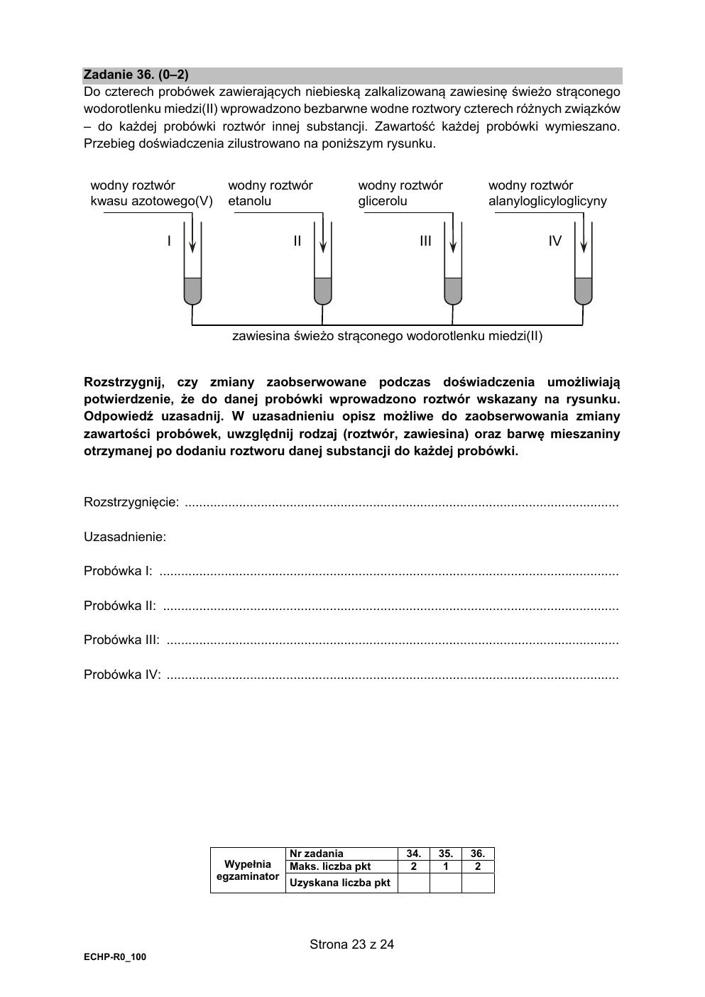 chemia rozszerzony - matura 2021 - maj-23