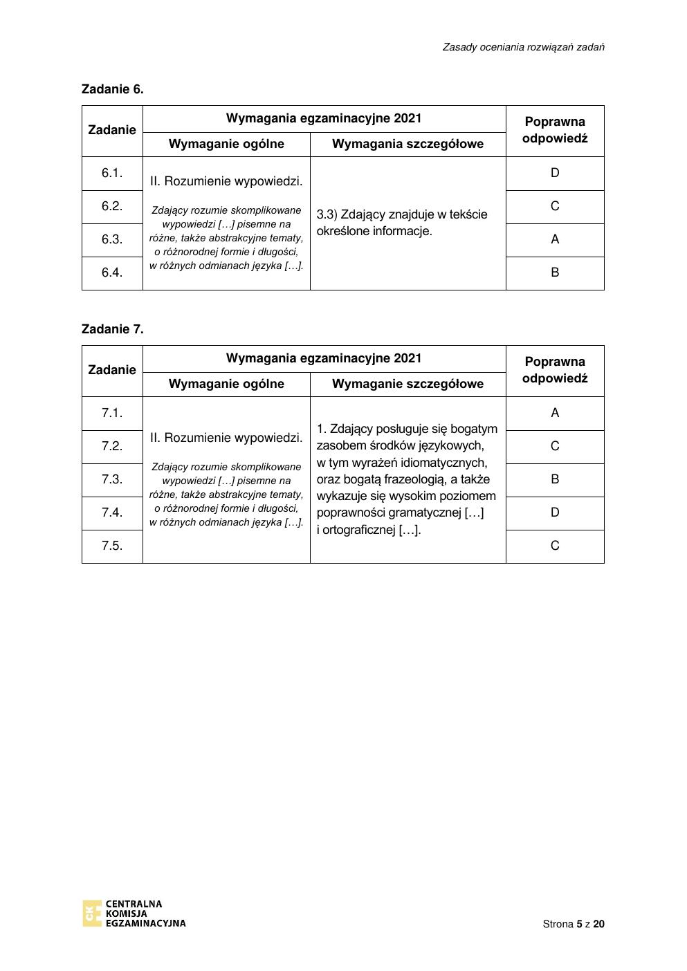 odpowiedzi - język niemiecki dwujęzyczny - matura 2021 - maj-05